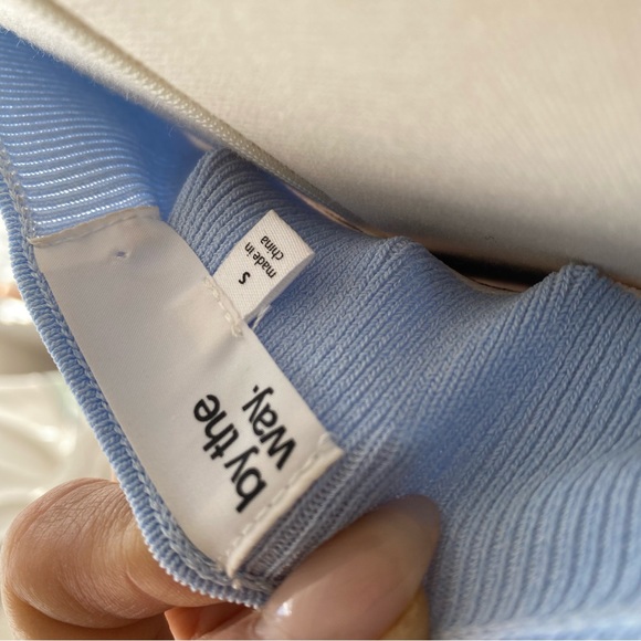 By the way- body on stripe dress - Picture 4 of 4